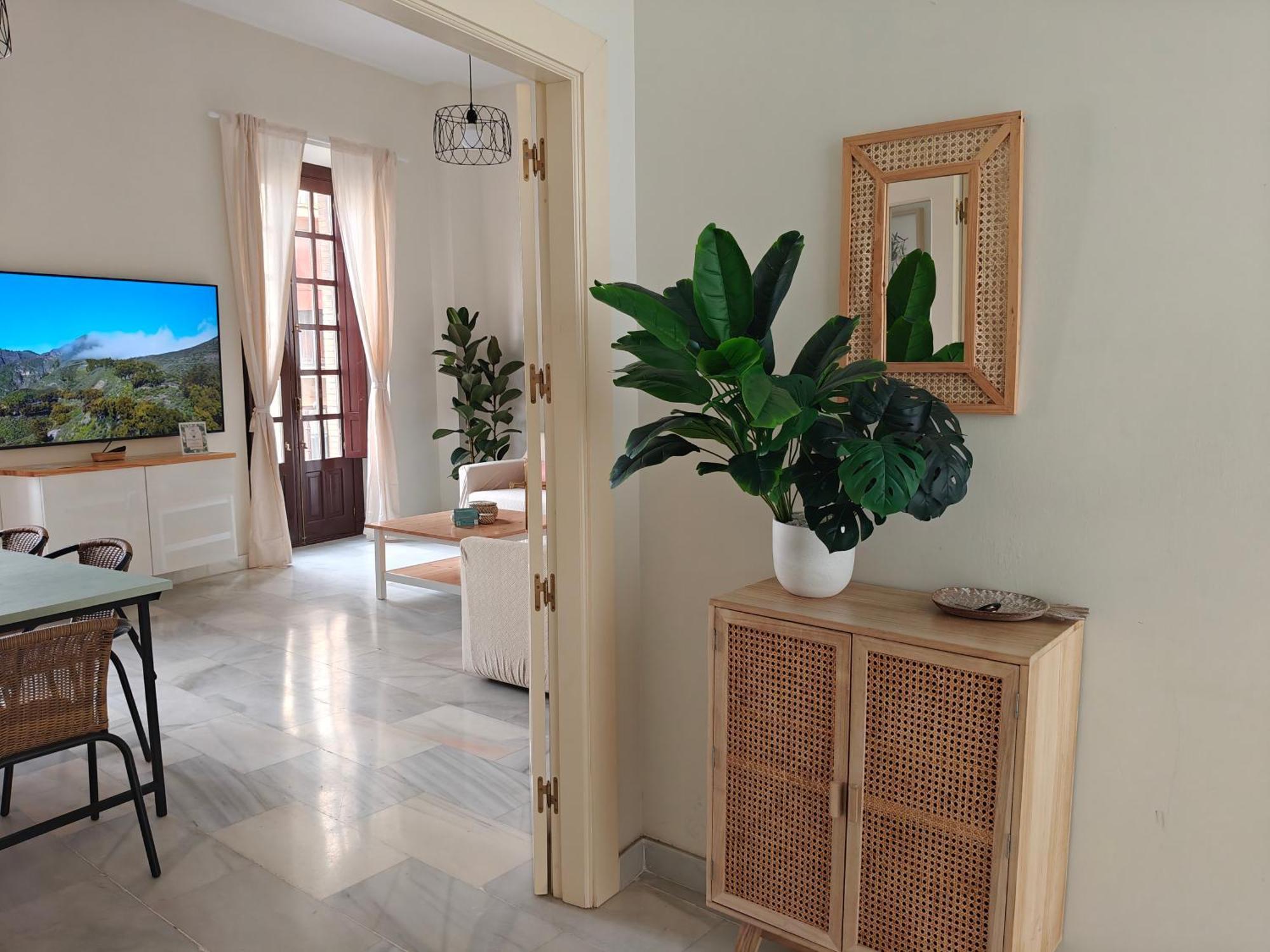 Charming Bright Apartment With Balconies On Cuesta Del Rosario セビリア エクステリア 写真